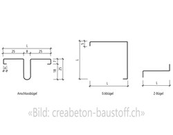 Anschlussbügel verzinkt