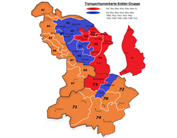 Transportkostenanteil 13-22 to Zone 1